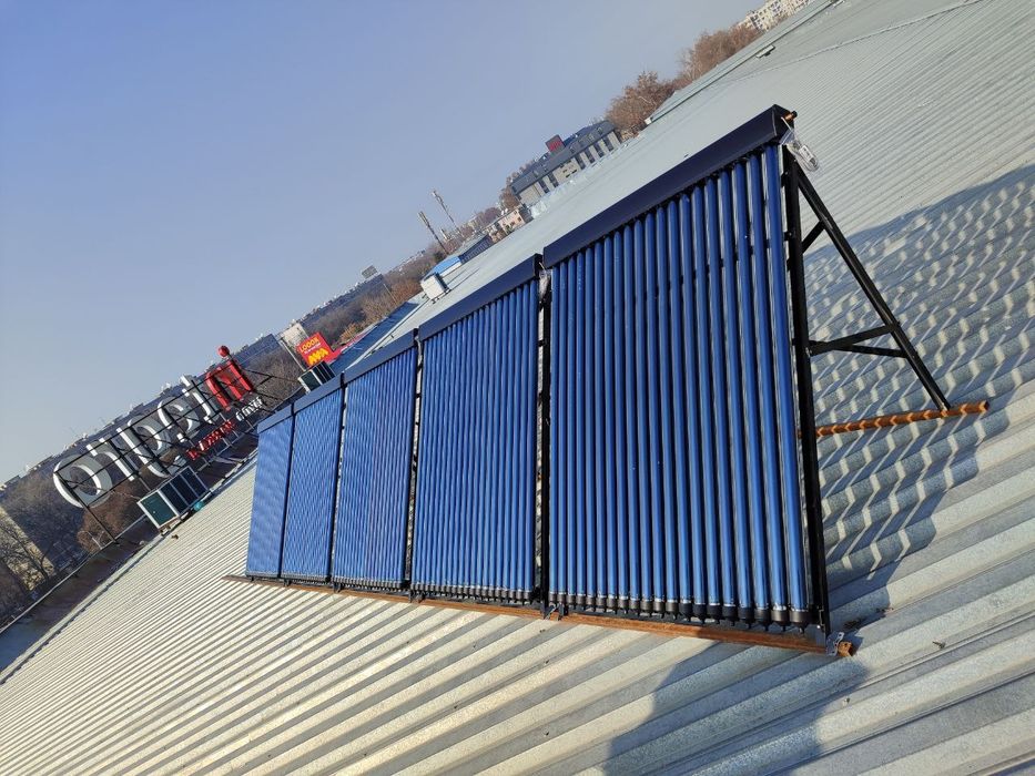 Солнечный ваданагриател установка QUYOSH SUV ISITKICHLARI O'RNATISH