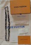 Гривна и гердан chain Louis Vuitton - Черно/Сребристо