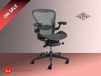 Scaun de birou Herman Miller Aeron Remastered B Lombar Pad Classic