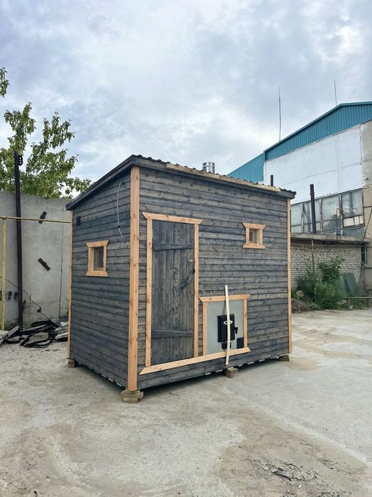 Баня компактная 3х2м, закажи на весну уже сейчас мобильная баня для да