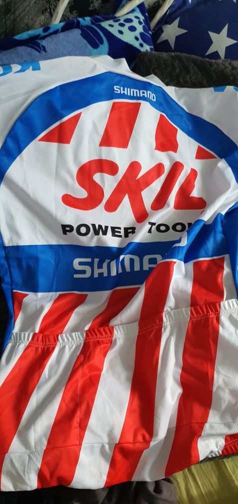 Tricou ciclism Shimano -Skil marime S (XL Asia) Asia )