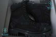 Balenciaga Combat Strike Boots Black
