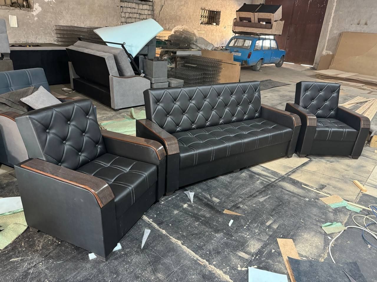 Koja divan, ofis divan, divan kreslo, диван для офиса, кожа диван