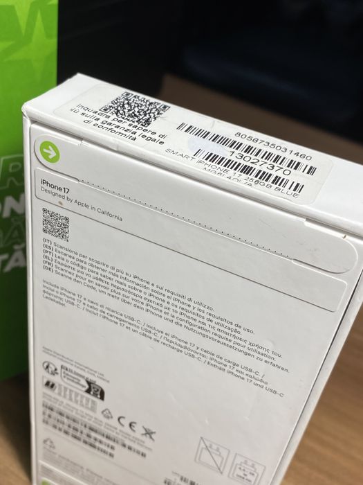 iPhone 17 /256 GB/Garanție 24 luni |Sănătate baterie 100%/ Nou sigilat