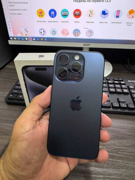 Продам iPhone 15 Pro 128GB ZAA в хорошем состоянии