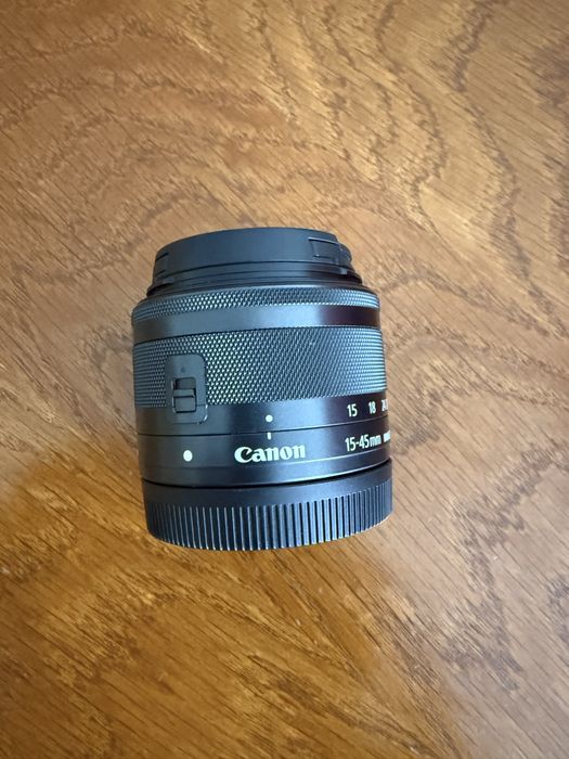 Obiectiv foto video Canon EF M 15-45 mm stare noua