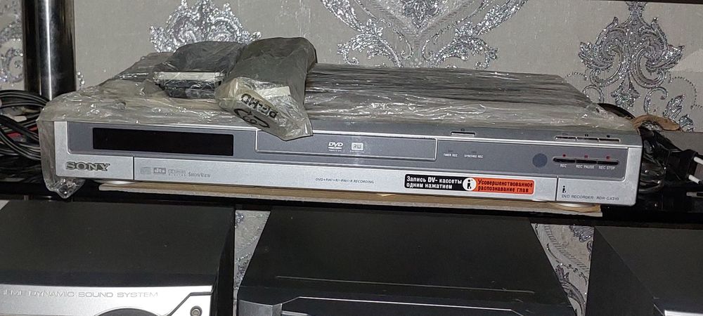 DVD SONY рекордер б/у запись на диск одним нажатием