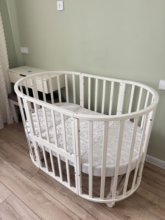 продам кровть манеж для детей 0+