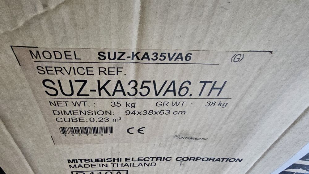 Климатик mr. Slim Mitsubishi Electric MSZ-FH35 SUZ-KA35 А+++ 12ка