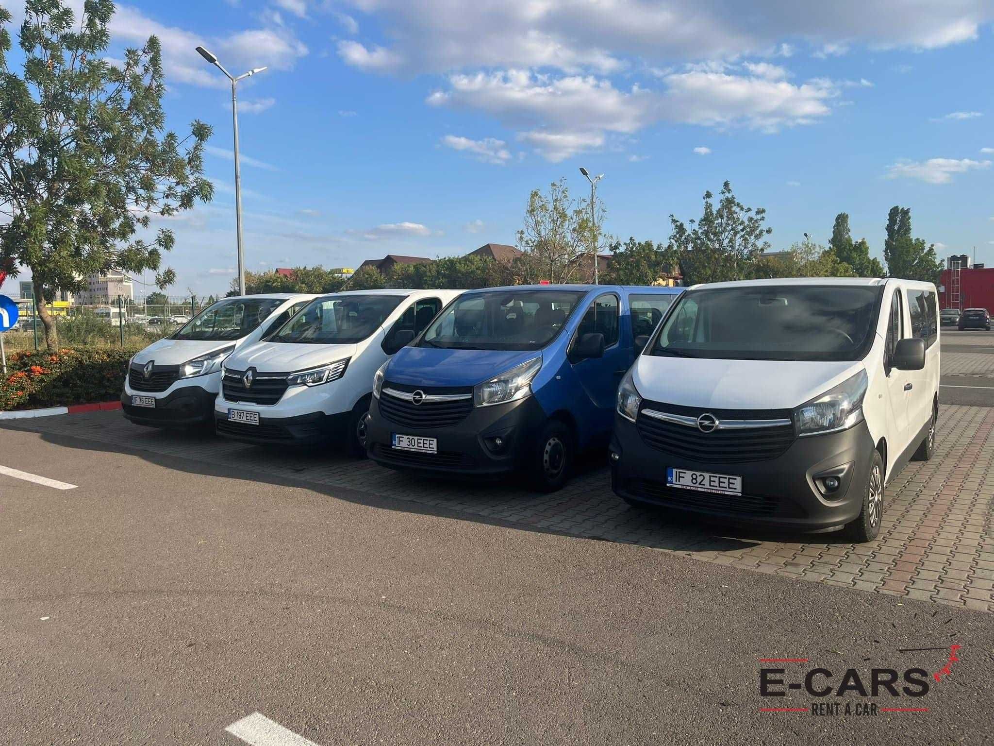 Inchiriere auto microbuz 8+1 locuri | Închirieri 7,8 & 9 locuri | RENT