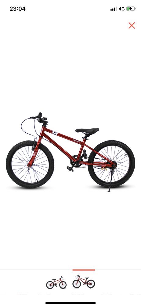 Велосипед Balance BMX Balance 8 20 дюйм 2022 10 дюймов красный детский