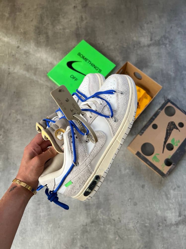 Отново Off White Dunk Low “Lot 32”