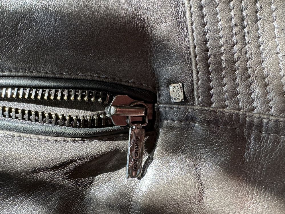 Дамско кожено яке Hugo Boss