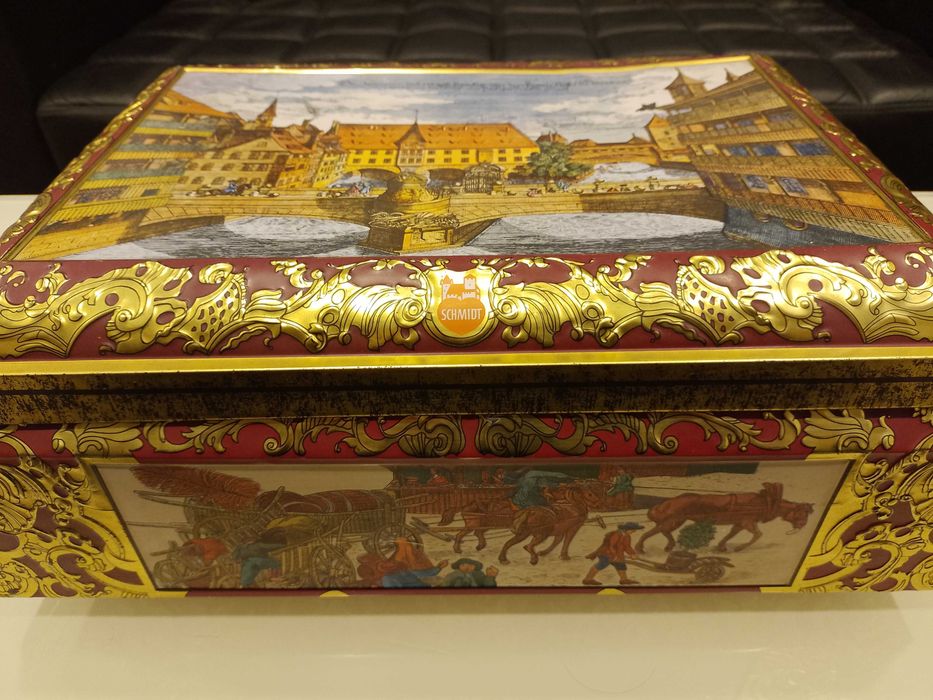 Cutii metalice vechi, litografiate, rare-ideal COLECTIE,DECOR DE EPOCA