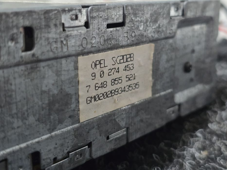 Radio casetofon retro OPEL SC-202, automobile clasice