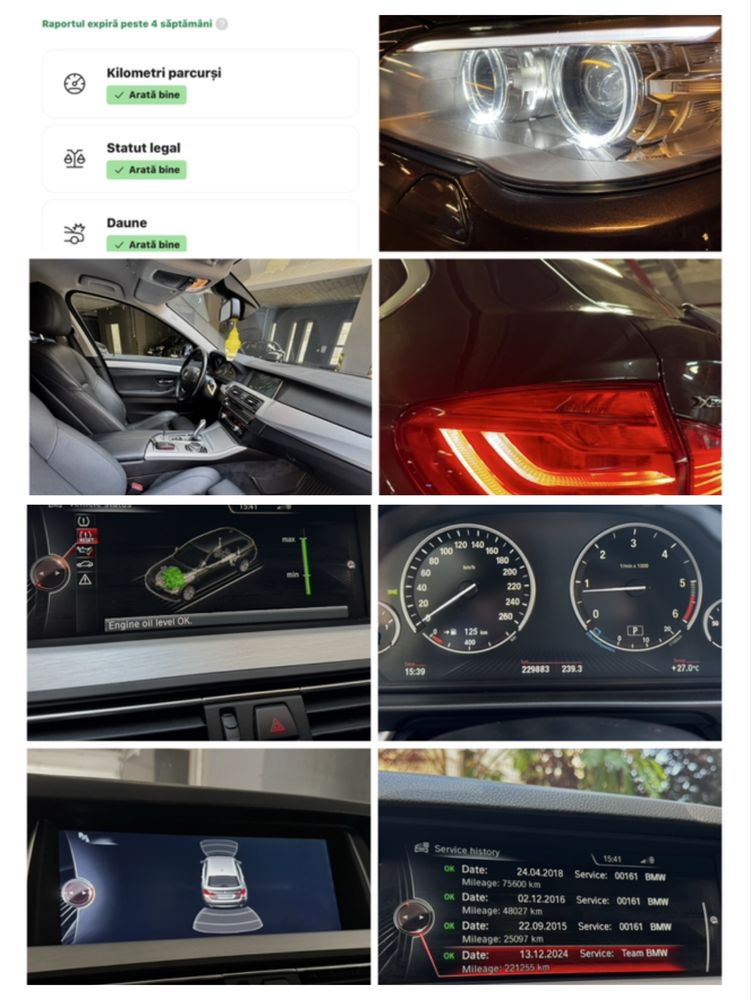Bmw 520 2015 210 cp euro 6,Super întretinut!