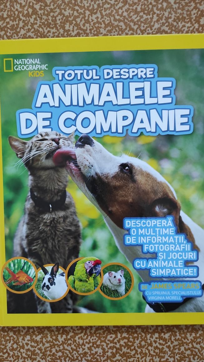 Totul despre animalele de companie (National Geographic kids)