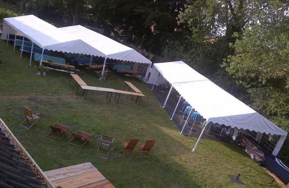 10x26 m XXL 3m CORT PROFESSIONAL Evenimente Depozitare hala terase