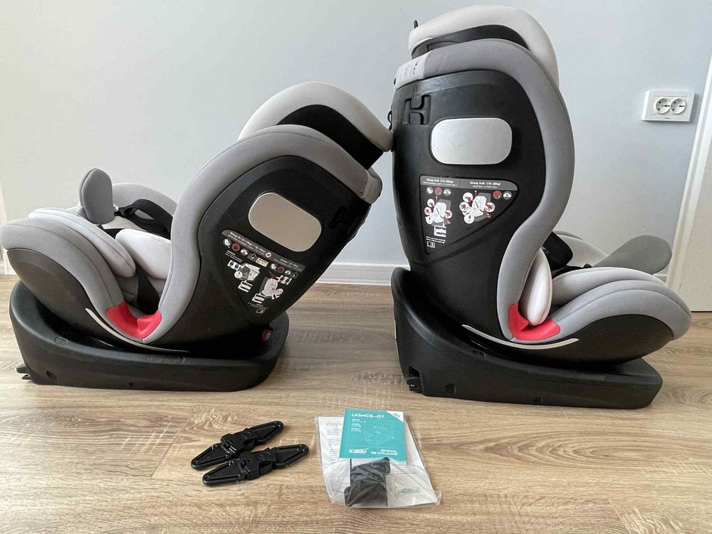 Столчета за кола ISOFIX U-Grow, Въртящи, 0-36 кг