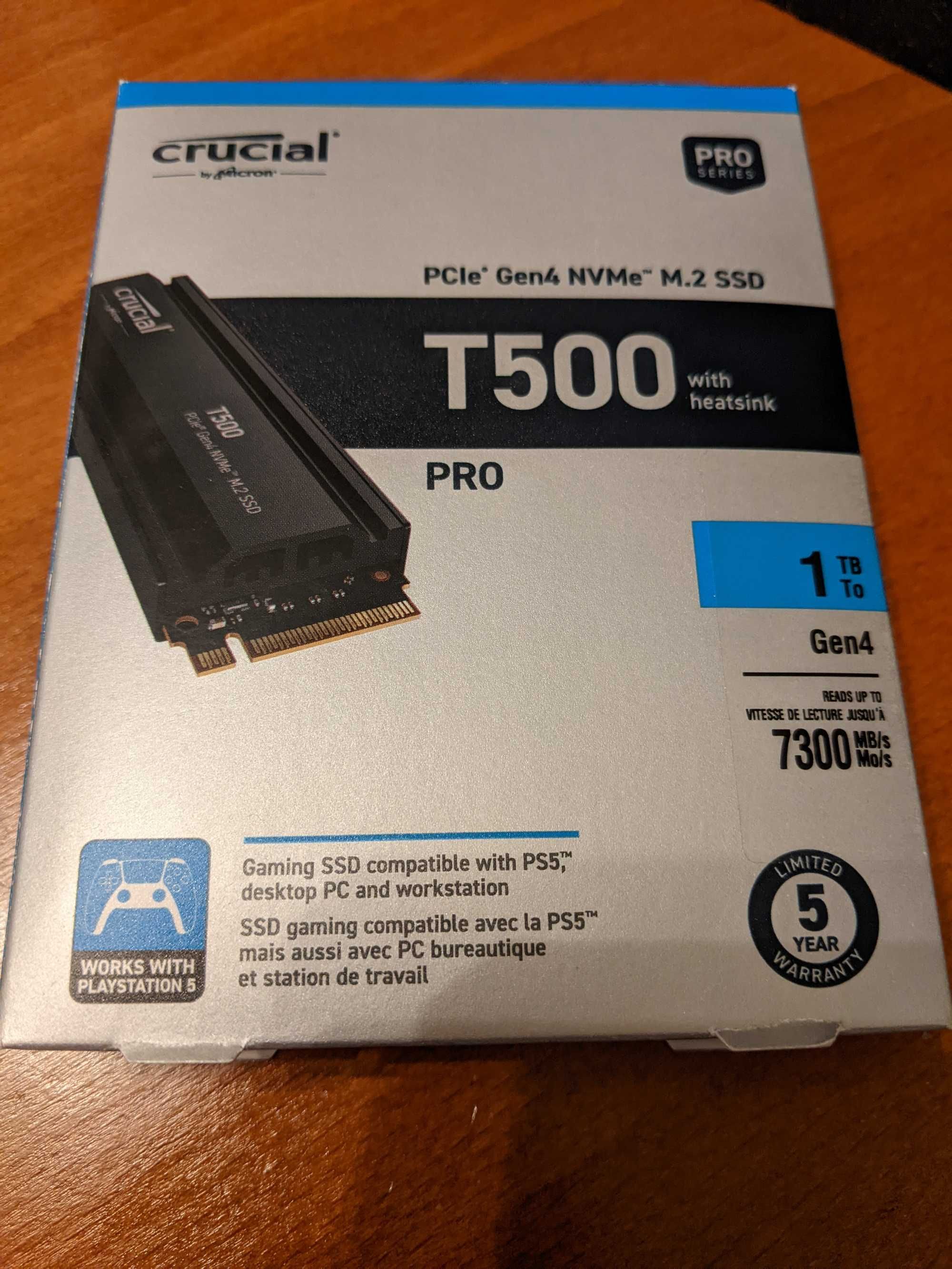 SSD 1 TB НОВО с Гаранция 5г. Gen4 M.2