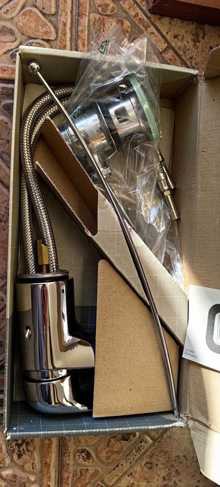 смесител мивка hansgrohe Metris chrome хром