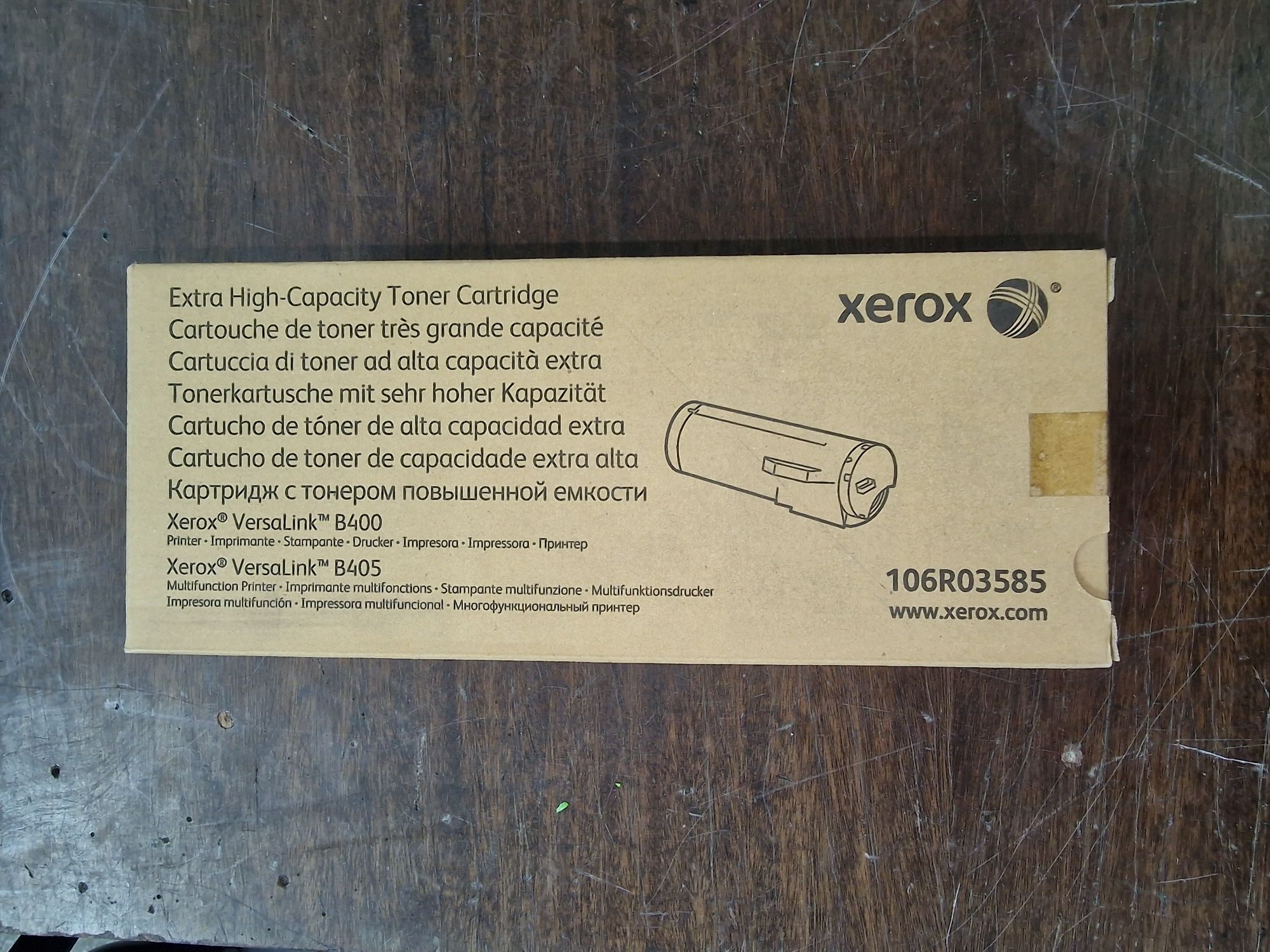 Тонер картридж xerox b405