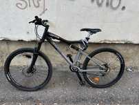 Bicicleta Rockrider MTB full suspensie