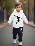 Pantalon si hanorac print Jordan
