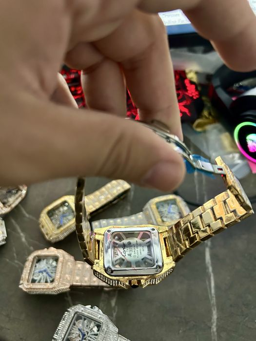 Ceas Cartier Iced Out Model 3