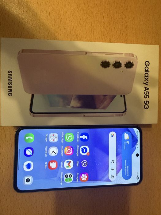 Гаранционен Самсунг А55 8GB/128GB Awesome Lilac