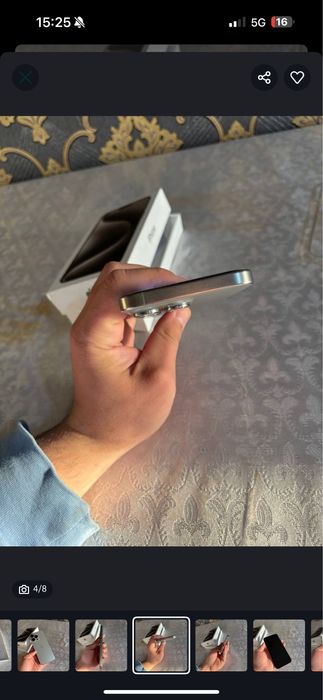 Iphone 15 pro max, 256gb 97-yomkost simkartalik