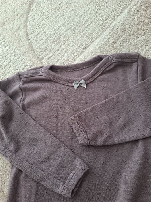 Salopeta prim strat pijama lana merinos 92