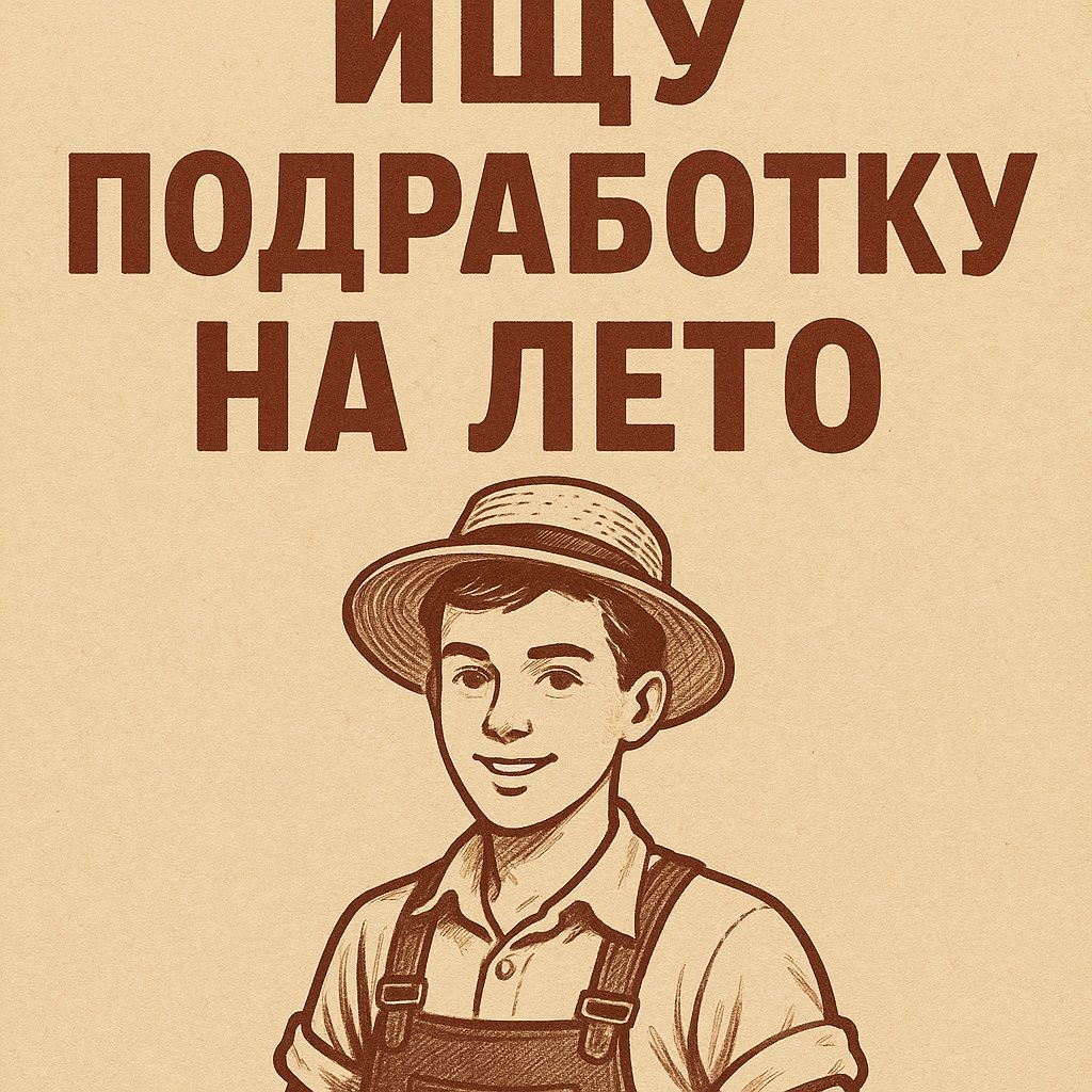 Мне 15 ищю подработку на лето