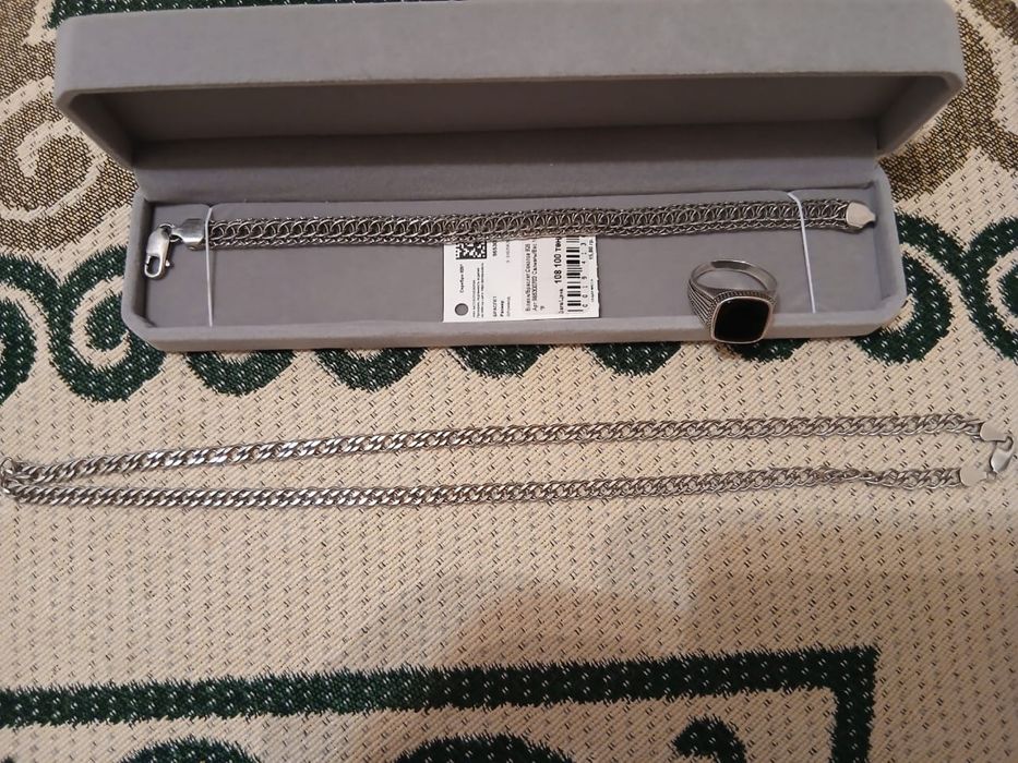 Продам серебро браслет, цепочка