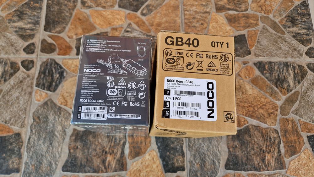 Jump Starter-Robot de pornire Noco Gb40 1000A