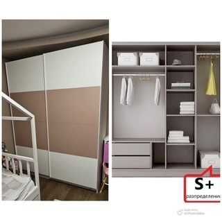 Гардероб с плъзгащи врати ERGODESIGN