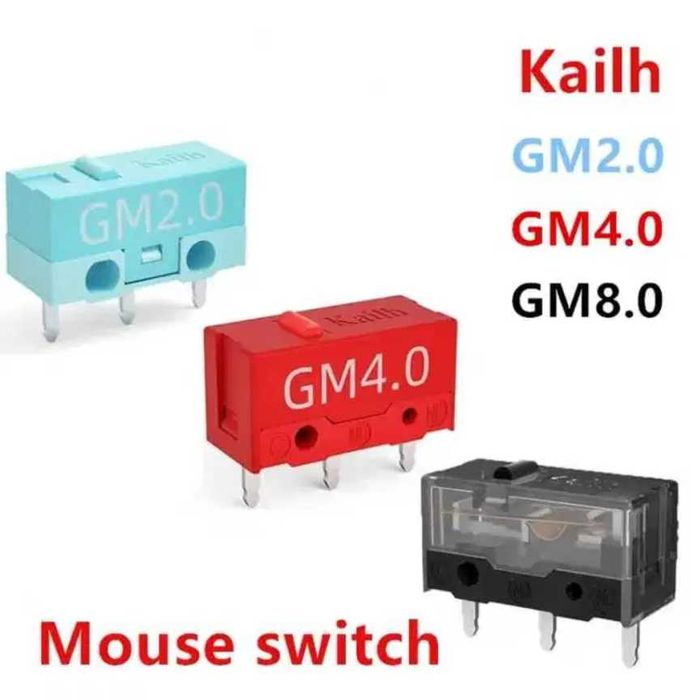 Micro Switch Mouse Click Buton OMRON KAILH GM 2 4 8 SILENT TTC GOLD80M