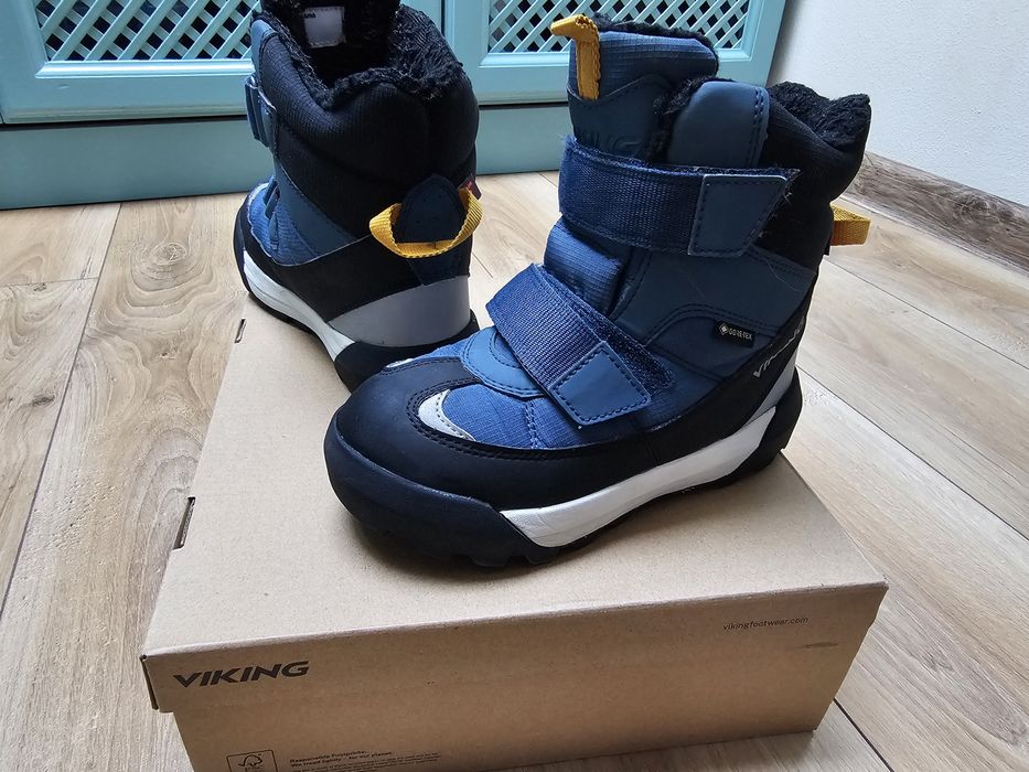 Ghete iarna copii Viking imblabite impermeabile Gore-Tex, ca noi