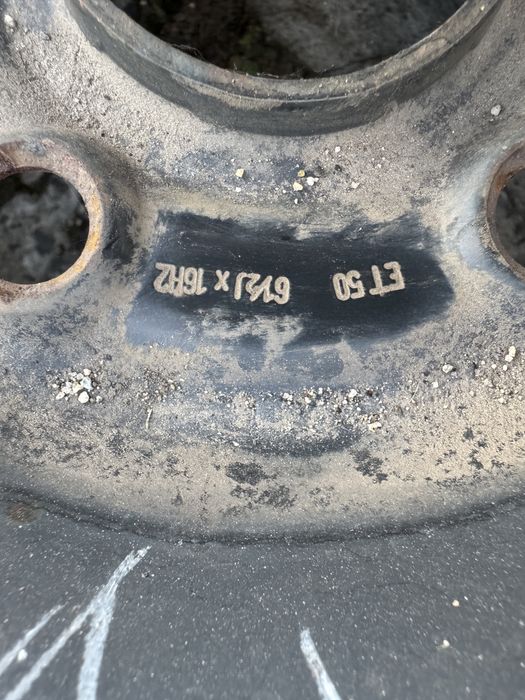 Vand jante tabla R16 6 1/2jx16h2