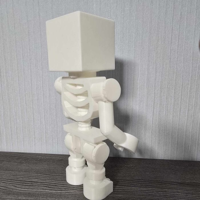 Minecraft Skeleton – Figurină 3D unicat, 21 cm