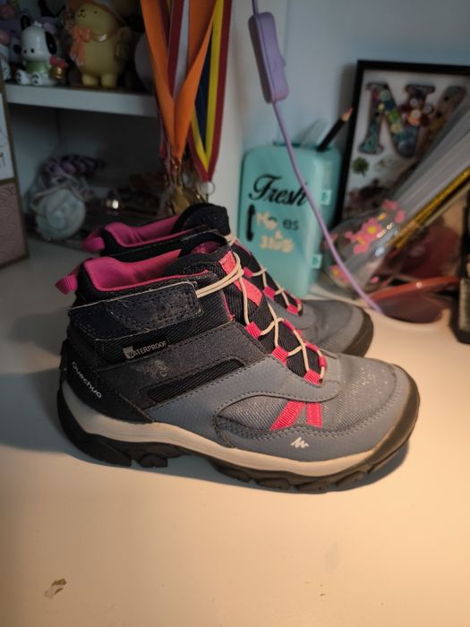 Ghete trekking impermeabile Quechua crossrock 30