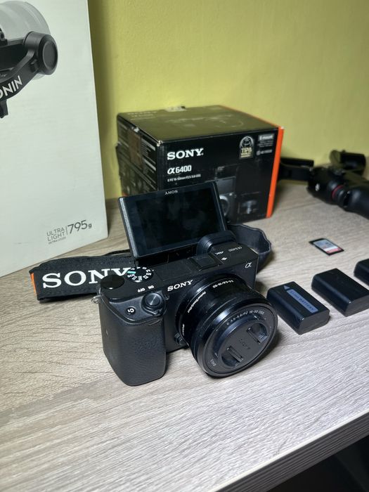 Sony A6400 in conditii foarte bune