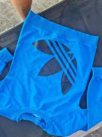 Bluza trening albastra Adidas