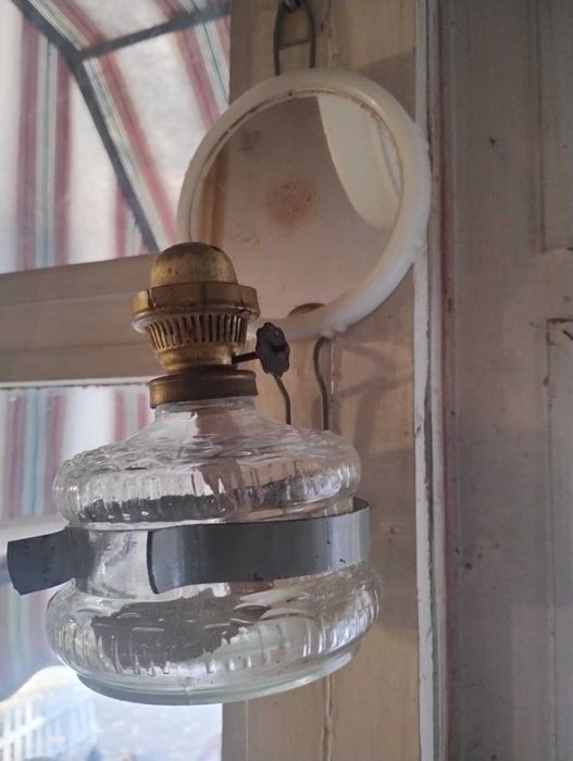 стара газена лампа