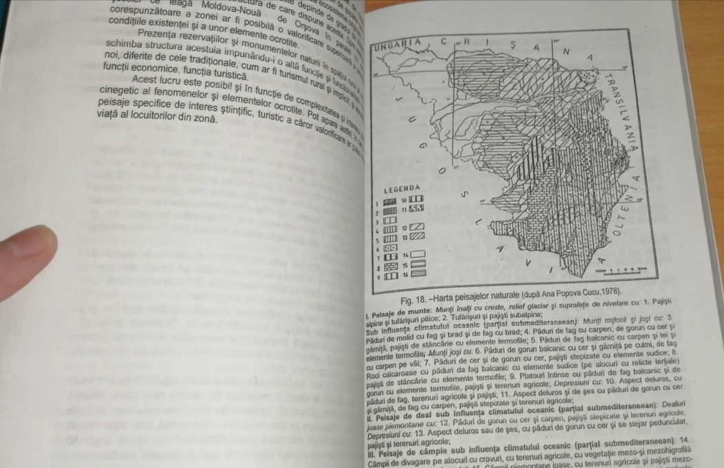 Tipuri de Peisaje Rurale in Banat, Carte Geografie-Geologie, 331 Pag