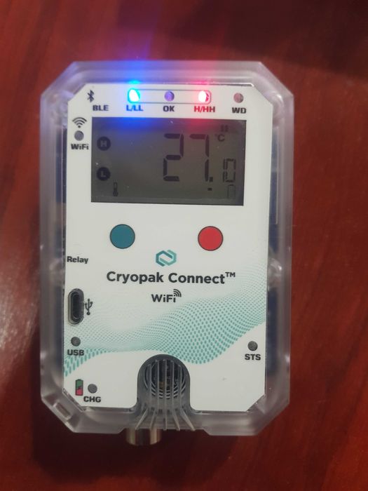 Dispozitiv wi-fi de monitorizare Cryopak