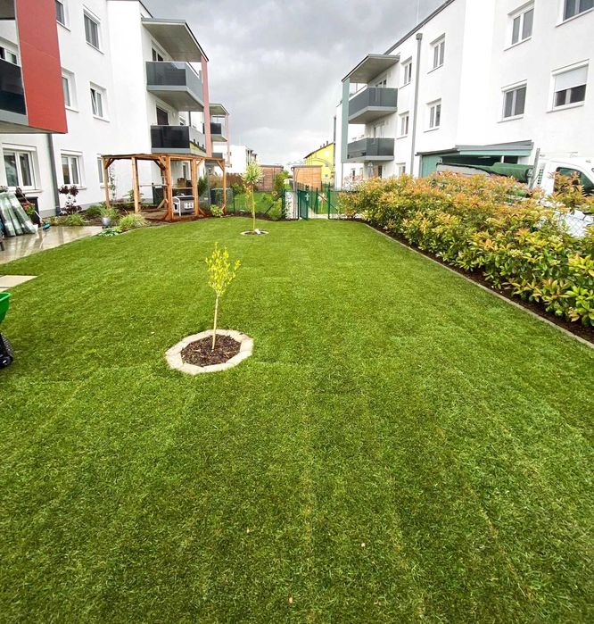 Amenajare grădini, pavaj, drenaj, irigatii, gazon