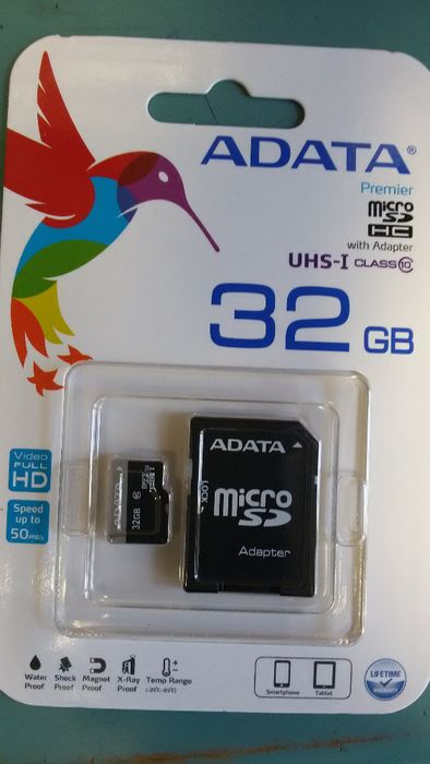 Продавам карта памет card microSD за GSM,Tablet,GoPro,видеонаблюдение