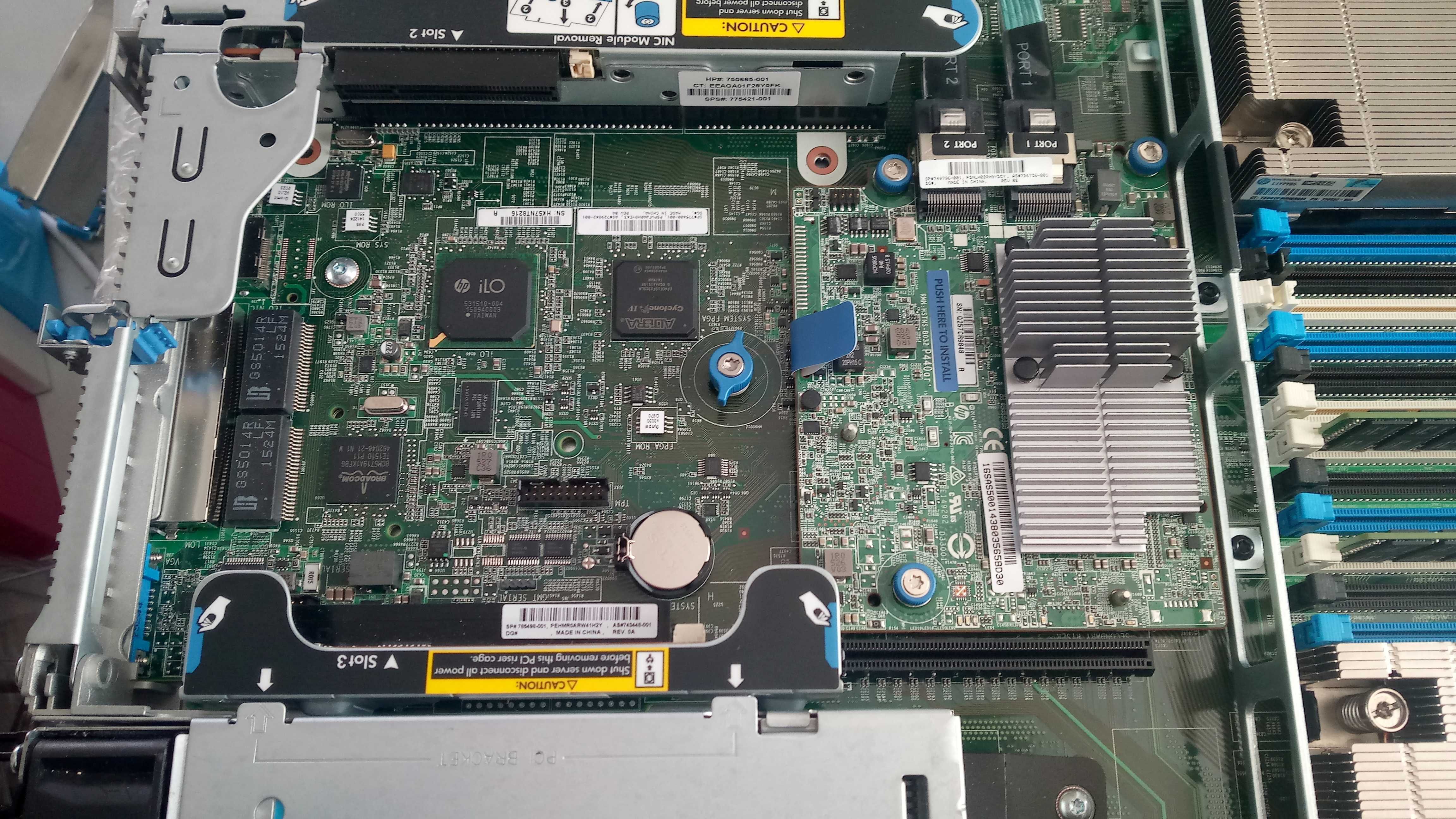CTO: Сървър HPE DL360 Gen9 2*Xeon E5-2620v3 0GB RAM Smart Array RAID