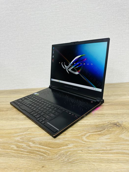 ASUS ROG Strix Core i7-12 Ядер+GTX1070-8 ГБ Видеокарта, Топовый ноут